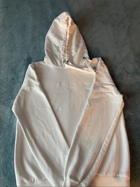 Dolce & Gabbana White Embroidered Hoodie